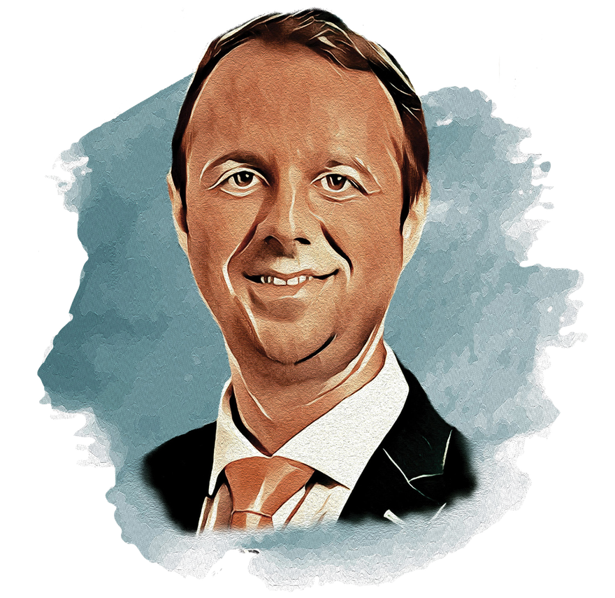 Cristian Paun, Founder & Principal Architect, Makers of New · painted portrait