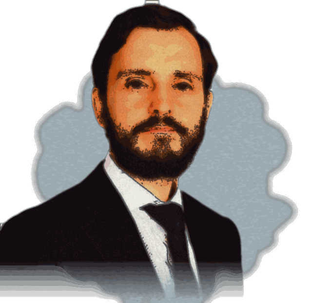 John Lazar, Partner and Chief Technology Officer, painted portrait